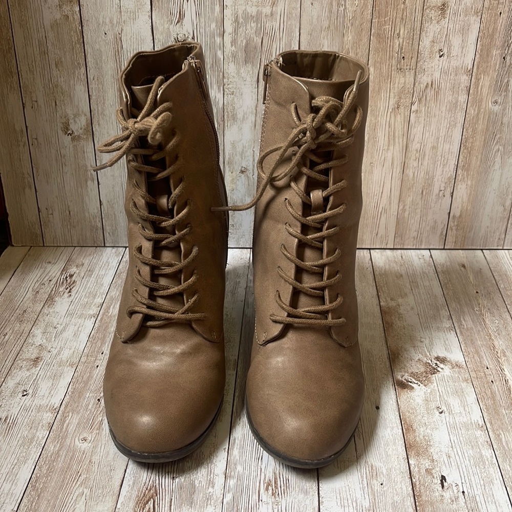 Charlotte Russe Taupe booties